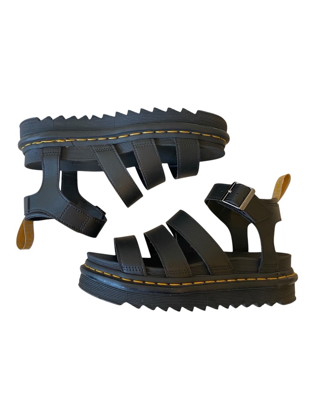 Dr. Martens Blaire Platform Gladiator Sandals Black Women’s 7